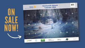 The 2024 Kenilworth Rotary Advent Calendar is now on sale
The Rotary Kenilworth Advent Calendar is now here!
                                    BUY NOW

